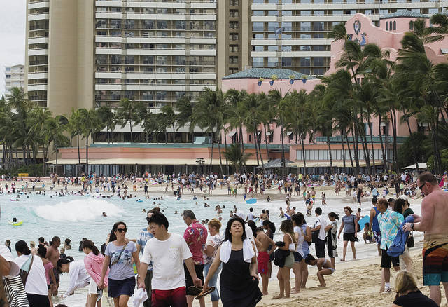 July visitor arrivals set Hawaii record as spending climbs