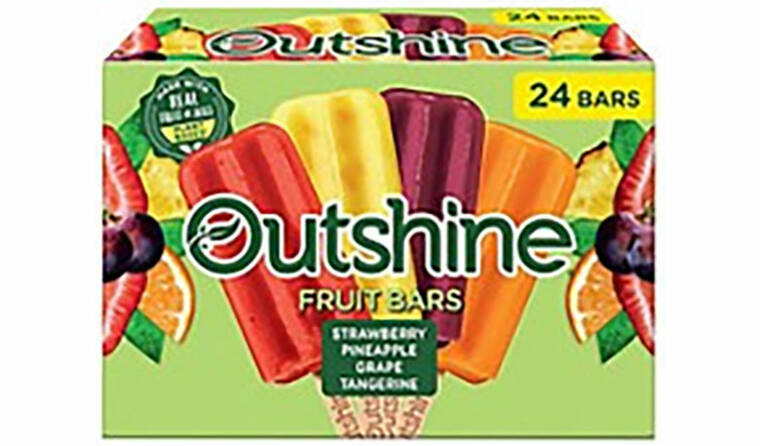 Outshine Fruit Bars recall issued over possible glass Outshine Fruit Bars recall issued over possible glass