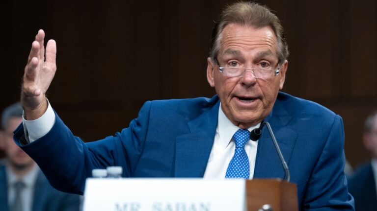 Nick Saban backs Protect College Sports Act in new TV ad Nick Saban backs Protect College Sports Act in new TV ad