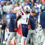 A.J. Brown high ankle sprain sidelines Patriots WR for weeks