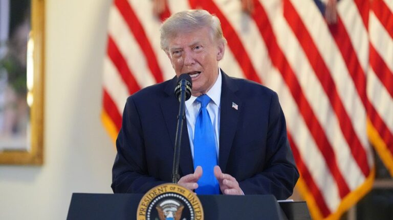 Trump Labor Day message predicts GOP wins, attacks Democrats