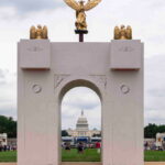 Trump triumphal arch to include snipers, drones, ammo stores Trump triumphal arch to include snipers, drones, ammo stores