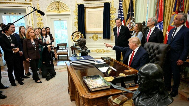 Trump White House media ban triggers First Amendment suit