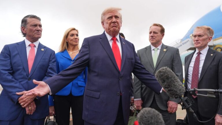 Trump stumps in Texas before rallying supporters in Oklahoma