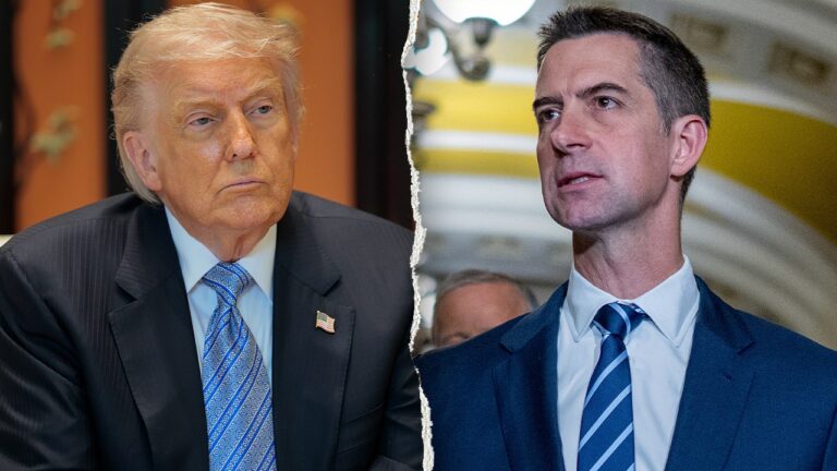 Trump shares Cotton’s number, pushes daylight saving time bill